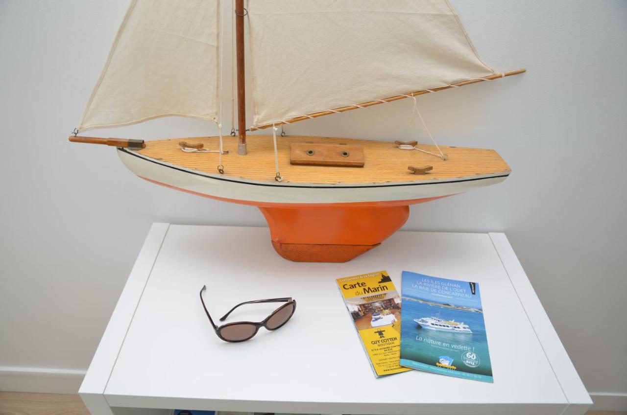 Votre Vue, La Mer, Les Bateaux !!! Wir Sprechen Flieben Deutsch, Touristentipps, We Speak English Конкарно Экстерьер фото